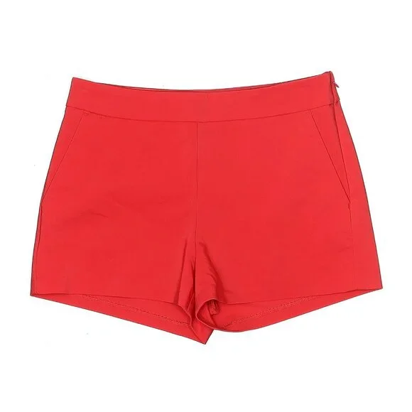 Express Size 2 Red Shorts Dressy - Picture 1 of 3